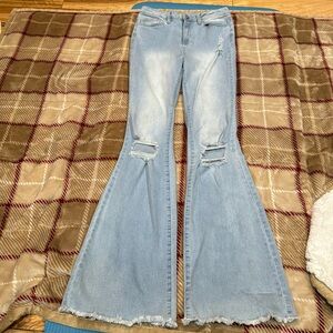 Bell bottom jeans